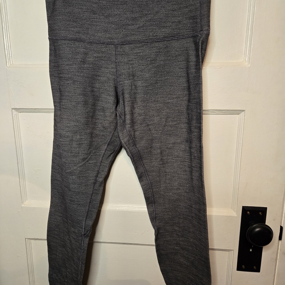 Lululemon Athletica Heathered Gray Leggings